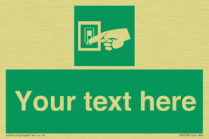 Custom Light Switch Sign